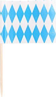 Image du produit Papstar Deko-Picker Bleu de Bavière Bleu de Bavière