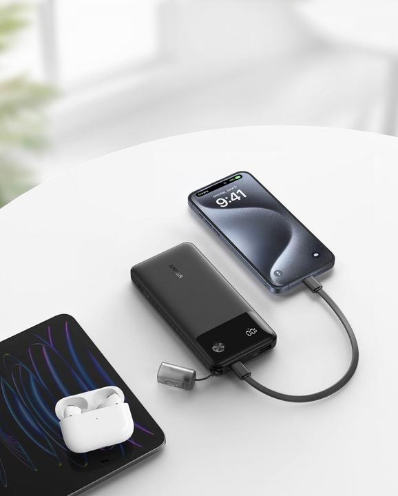 Produktbild Anker PowerBank 10000mAh 22.5W black (10000 mAh, 22.50 W, 22.50 Wh)