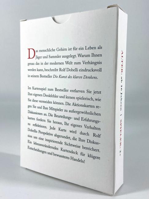 Actual product image The art of clear thinking (game) (German)