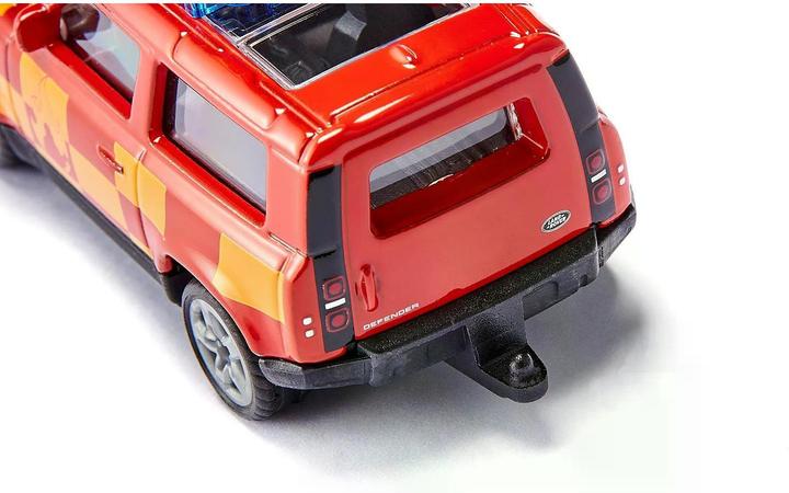 Actual product image Siku Land Rover Defender vigili del fuoco