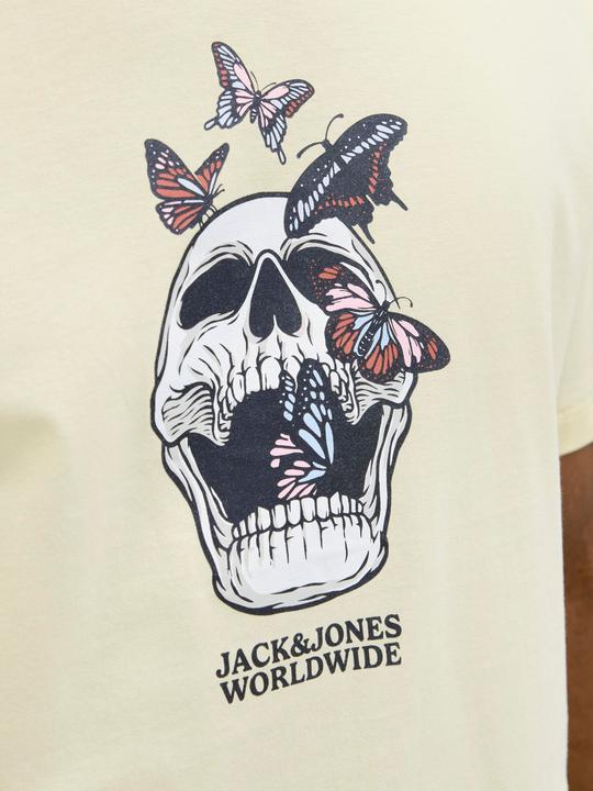 Produktbild Jack & Jones Gedruckt Rundhalsausschnitt T-shirt T-shirt (S)