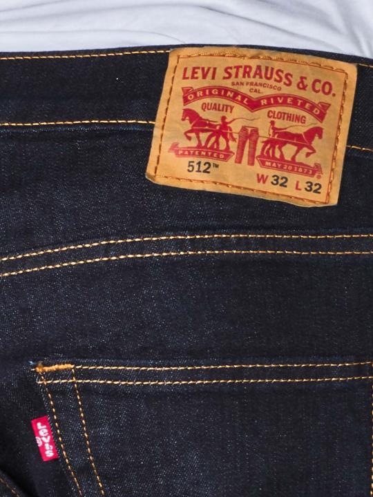 Actual product image Levis 512 Jeans Slim Tapered dark hollow (W33/L34)