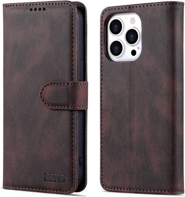 Produktbild MU Classic Retro Leder Bookcover Hülle (Apple iPhone 13 Pro)