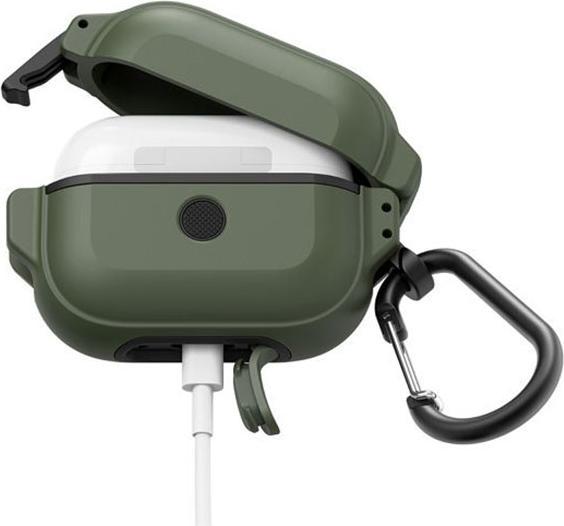 Image du produit Catalyst Total Protection Airpods Pro Étui étanche IP68 - Vert kaki (Manchon pour casque d'écoute)