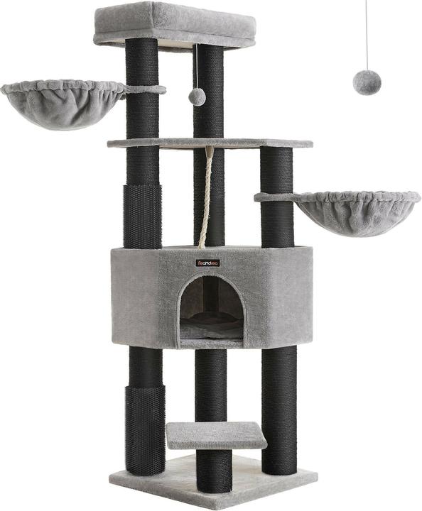 Actual product image Feandrea Liam (160 cm, Dove grey, Black)