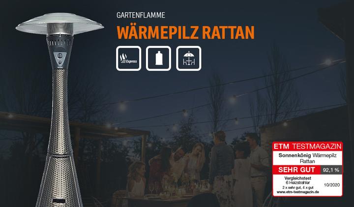 Immagine prodotto Sonnenkönig Riscaldatore Rattan 10 kW (10000 W)