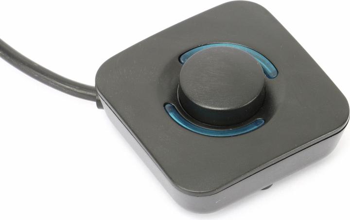Actual product image Dayhome Power strip with foot switch SLK-F4-2/S, black (6 x, CEE 7/3)