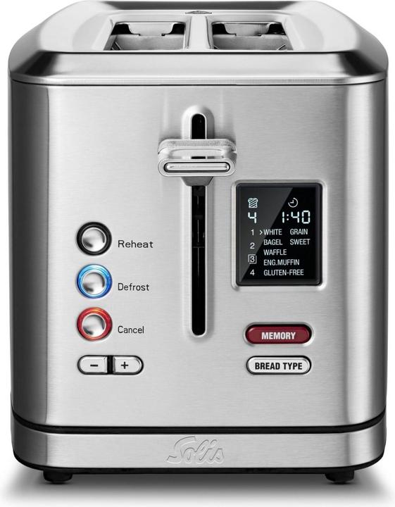 Produktbild Solis Flex Toaster 8004 - Toaster Broodrooster - Met geheugenfunctie