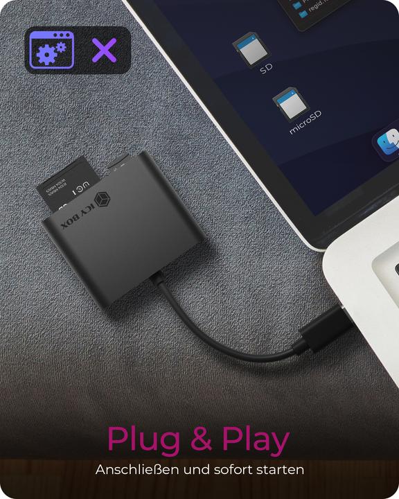 Immagine prodotto Icy Box IB-CR301-C3 (USB-C)