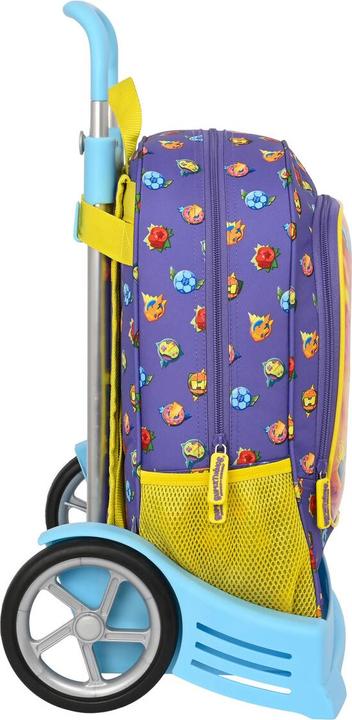 Produktbild Superthings Schulrucksack mit Rädern Guardians of Kazoom Lila Gelb (32 x 42 x 14 cm) (14 l)