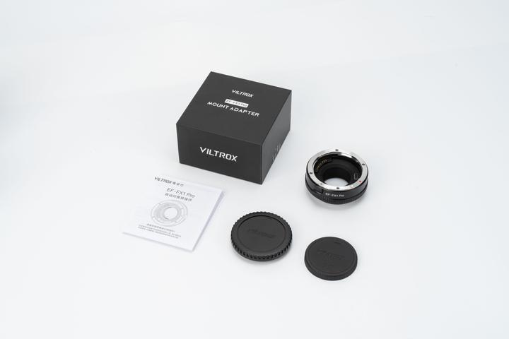 Actual product image Viltrox EF-FX1 Pro lens adapter