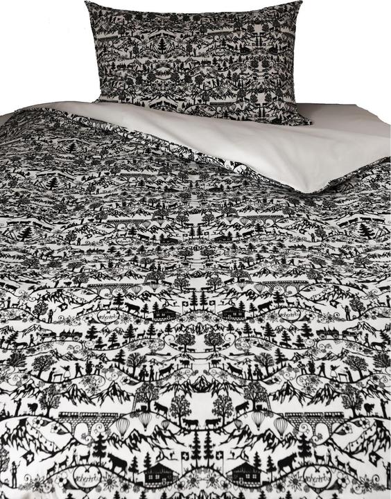 Image du produit Hubatka Taie d'oreiller découpée 65 x 100 cm, noir/blanc (Taie d'oreiller, 65 x 100 cm)