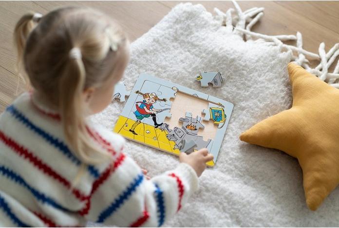 Immagine prodotto Micki Pippi Calzelunghe: Puzzle (15 pezzi)