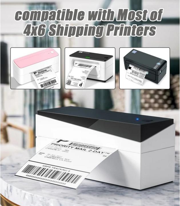 Productafbeelding Phomemo Versandetiketten 10,2 x 15,2 cm für PM-246/PM-246 Pro (500 Stk.)