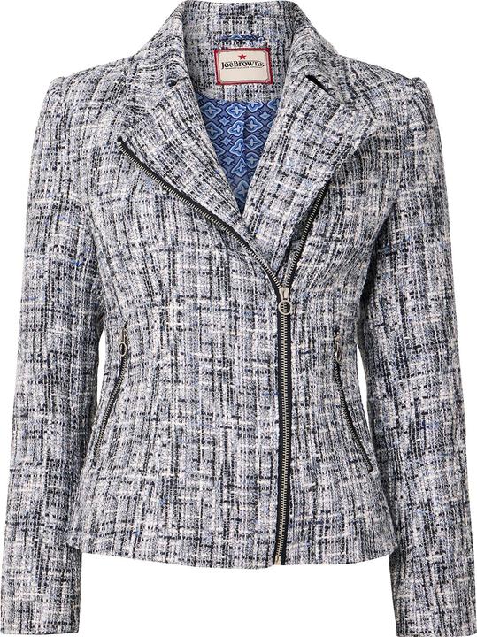 Image du produit Joe Browns Asymmetric Biker Tweed Jacket (44)