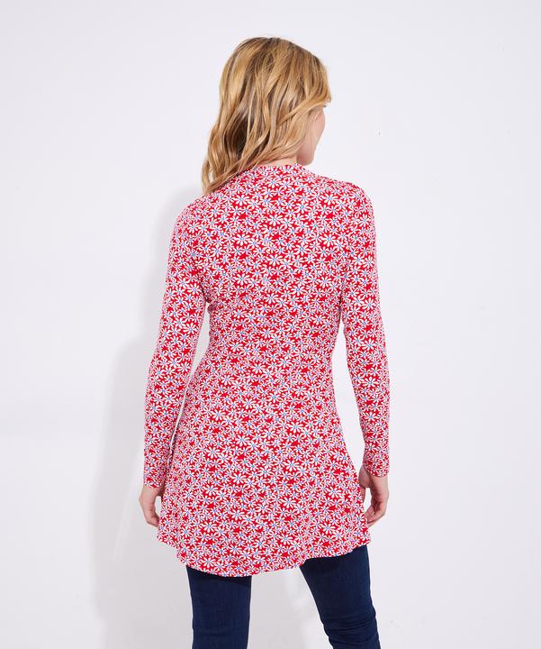 Actual product image Joe Browns Asymmetric Floral Print Jersey Tunic (38)