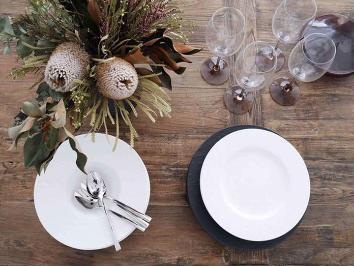 Actual product image Villeroy & Boch Speiseteller Manufacture Rock blanc (1 x, 27 cm)