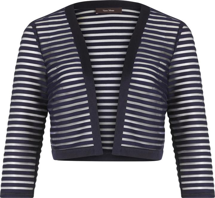 Actual product image Vera Mont Bolero jacket without fastening - 60421 (44)