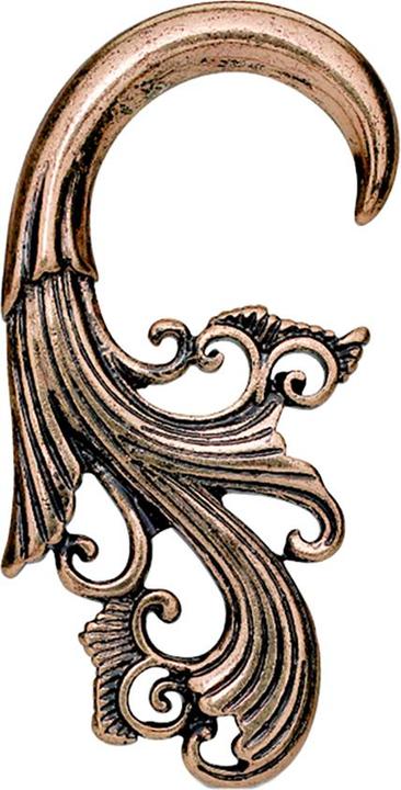 Produktbild Star Piercing Ohrgewicht Haken bronze Antik (Messing)
