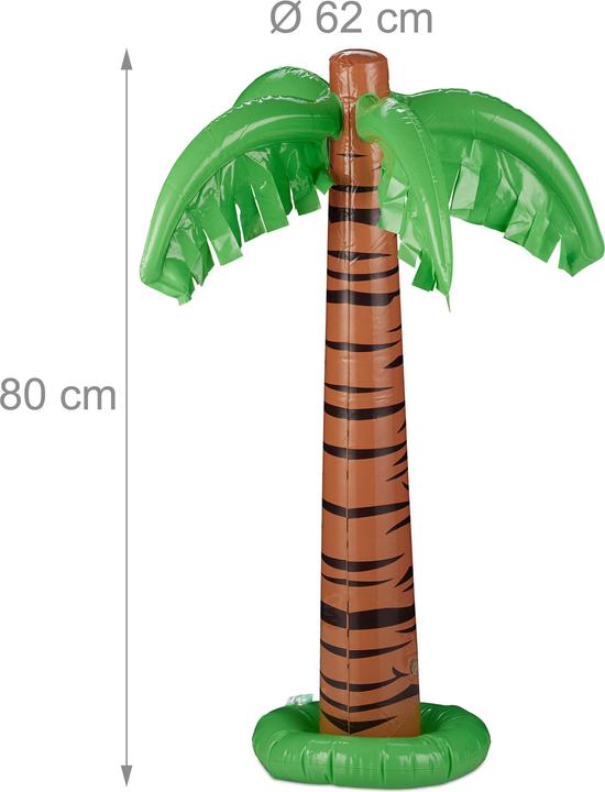 Image du produit Relaxdays 3x palmiers-gonflables