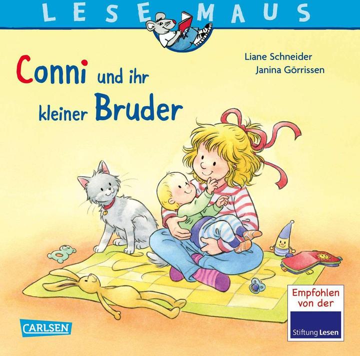 Actual product image LESEMAUS 23: Conni and her little brother (Liane Tailor, Janina Görrissen, Marc Rueda, German)