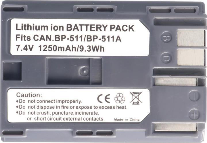 Produktbild Canon Akku BP-511 Akku BP-511A, BP-508, BP-512, BP-514 (Akku)
