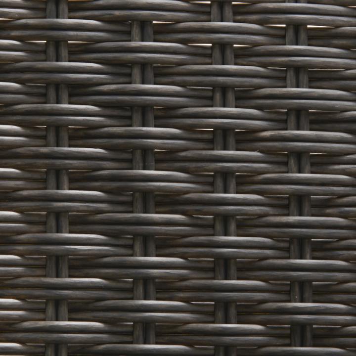 Produktbild Outsunny Polyrattan Schaukelstuhl mit Kissen