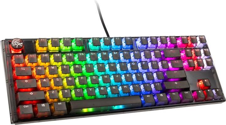 Image du produit Ducky One 3 Aura Black TKL Clavier de jeu, RGB LED - MX-Brown (US) (US, Filaire)