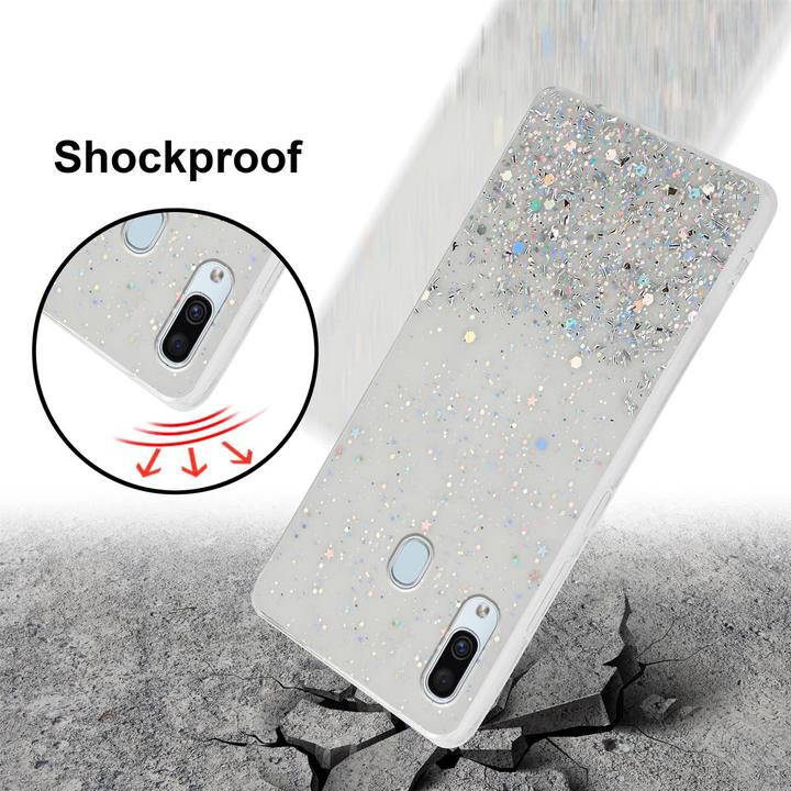 Produktbild Cadorabo TPU Cover funkelnder Glitter (Samsung Galaxy A40)