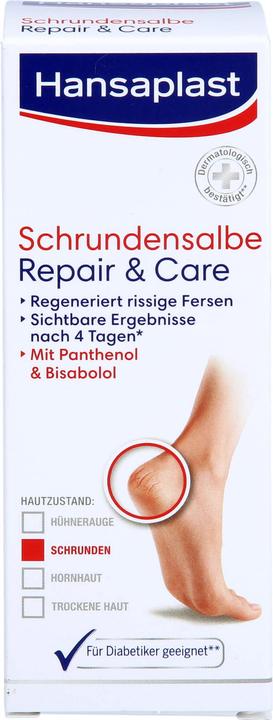 Produktbild Hansaplast Reparatur & Pflege (Fusscrème & Fussgel, 40 ml)