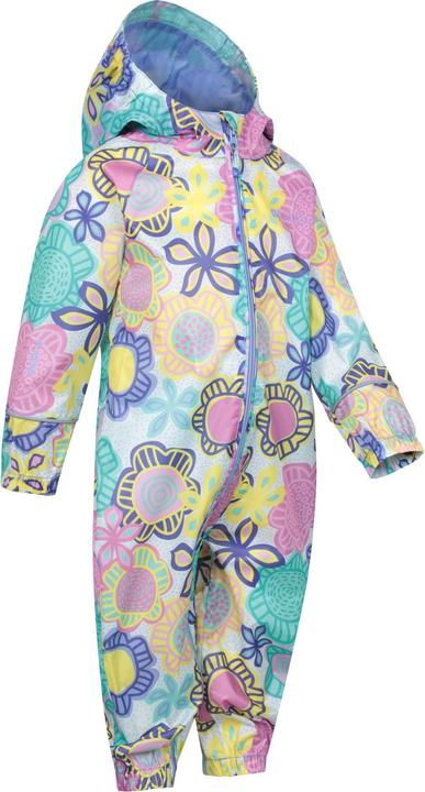 Actual product image Mountain Warehouse Childrens/Kids Puddle Printed Waterproof Rain Suit (92)