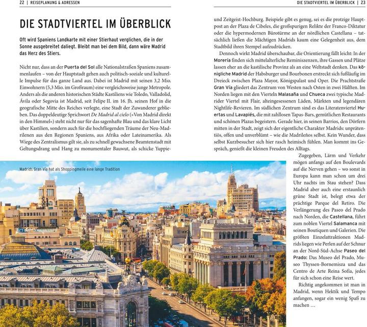 Image du produit on tour Reiseführer Madrid (Allemand, Robert Moeginger, 2019)