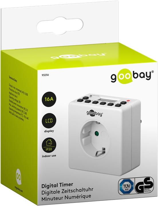 Produktbild Goobay Digitale Zeitschaltuhr