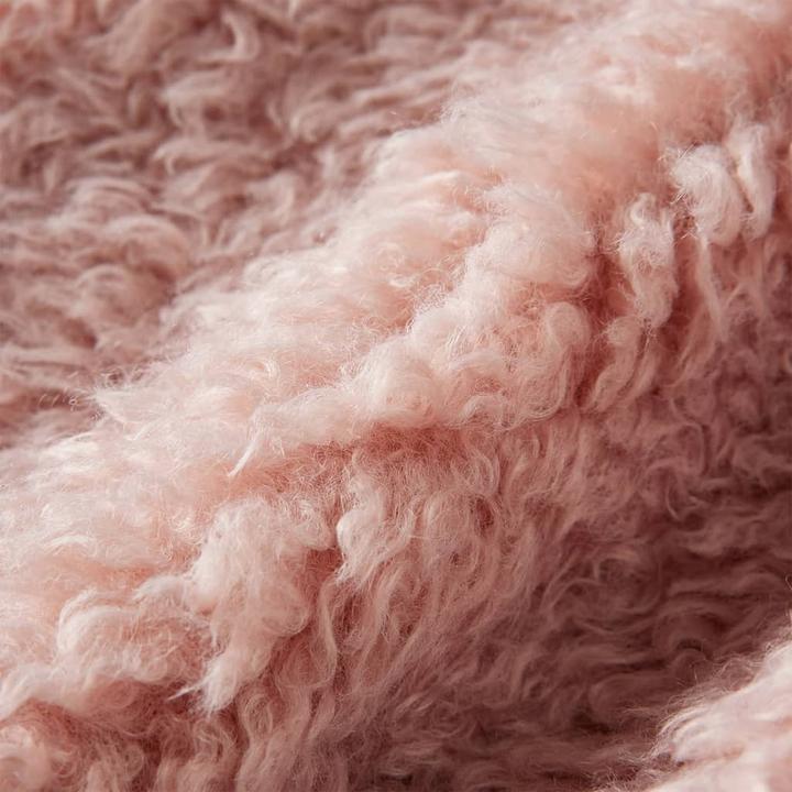 Actual product image VidaXL Children's waistcoat faux fur light pink 92,outer material (92)