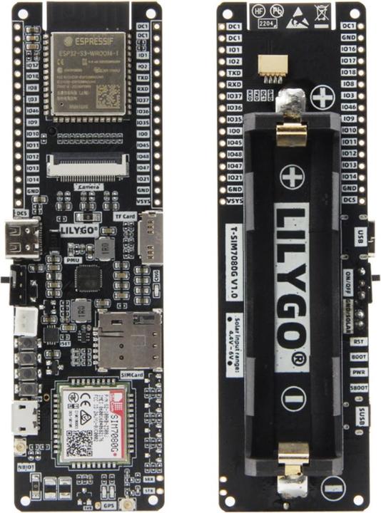 Image du produit Lilygo T-SIM7080G-S3 avec NB-IoT Cat-M et GPS