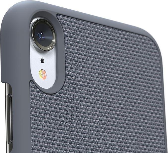 Actual product image Nordic Elements Original Helium - Iphone Xr Case with Real Maple Wood (Medium Gray) (Apple iPhone XR)