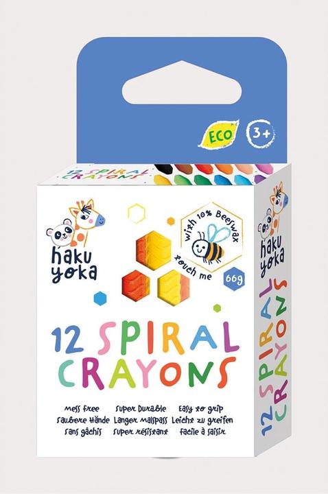 Immagine prodotto Magni Pastelli a cera a spirale 12 colori (Multicolore, 12 x)