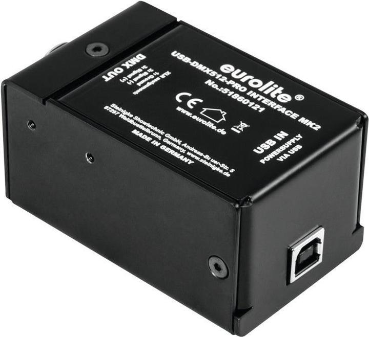 Produktbild Eurolite DMX Interface USB-DMX512 PRO M