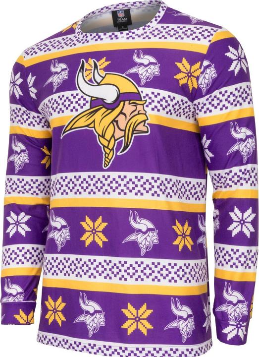 Actual product image Foco NFL Winter XMAS pyjamas Minnesota Vikings - L (L)