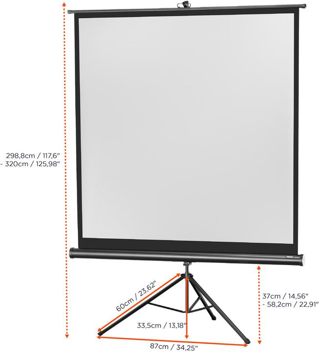 Produktbild Celexon Eco Stativ, Leinwand, 1:1 (135.83", 1:1)