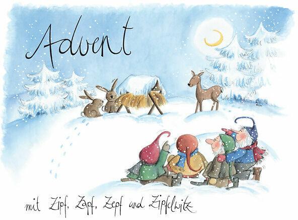 Produktbild Advent mit Zipf, Zapf, Zepf und Zipfelwitz / Adventskalender