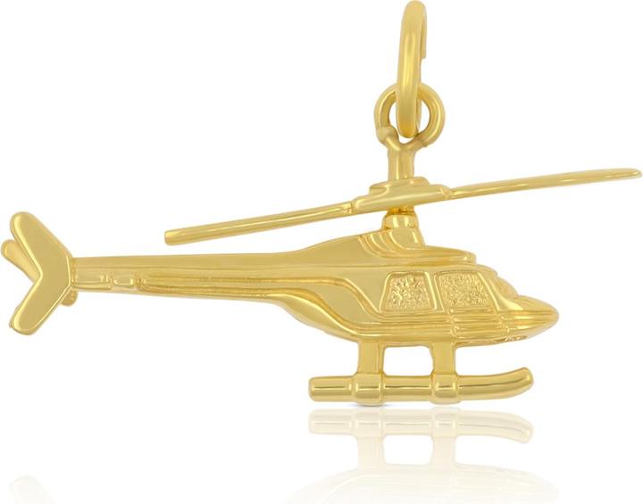 Muau Helikopter (750/18K Gelbgold)