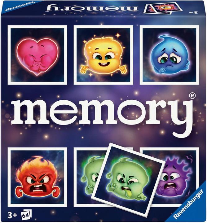Image du produit Ravensburger 23487 memory® Émotions. Le jeu classique de montre sur 32 paires de cartes (Multilingue)