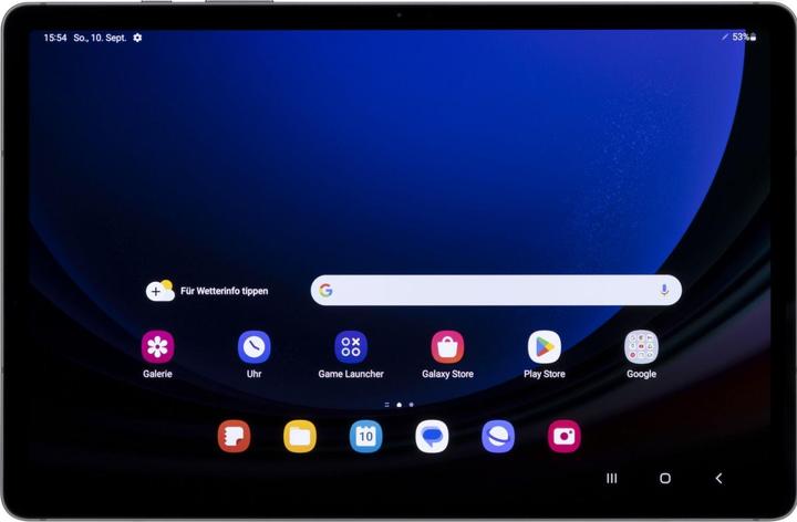 Produktbild Samsung Galaxy Tab S9 (nur WLAN, 11", 128 GB, Graphite Grey)
