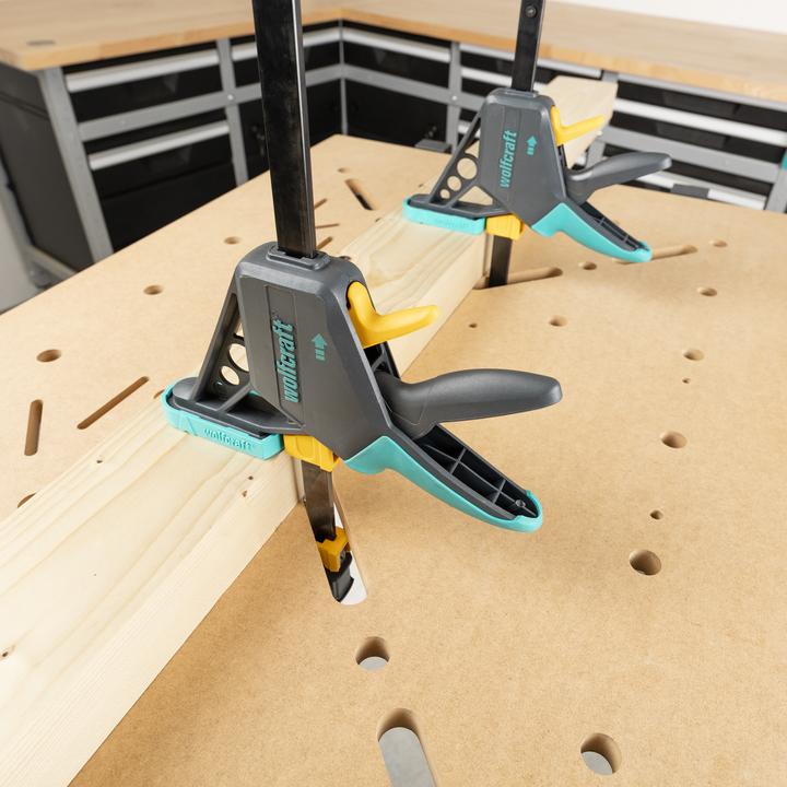 Produktbild wolfcraft wolfcraft 1 EHZ - Einhandzwinge PRO 100/915mm (915 mm)