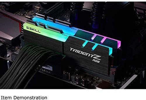 Produktbild G.Skill Atmintis Trident Z RGB, DDR4, 32 GB, 3200MHz, CL14 (F4-3200C14D-32GTZR) (2 x 16GB, 3200 MHz, DDR4-RAM, U-DIMM)