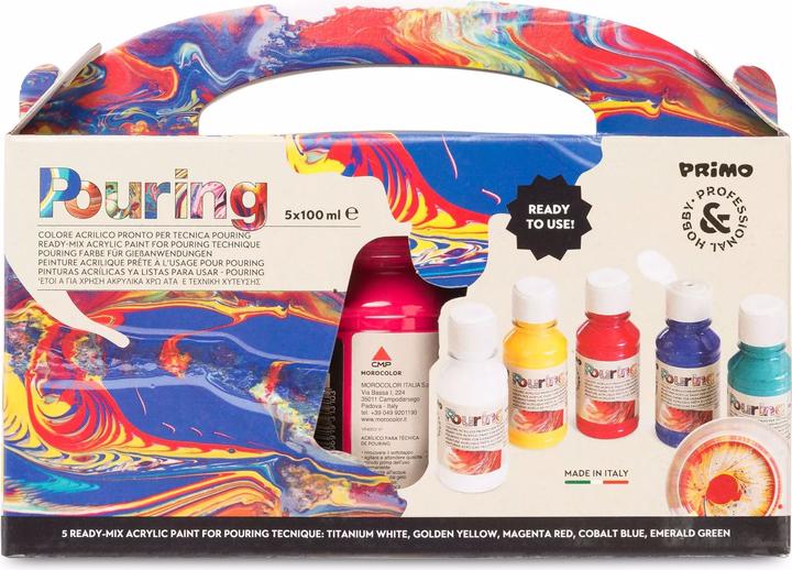 Produktbild Primo Acrylfarbe Pouring (Mehrfarbig, 100 ml)