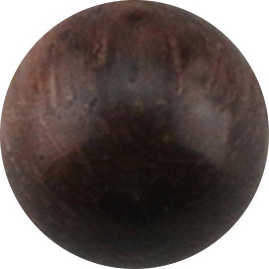 Actual product image Star Piercing Ball made of sonowood (without brass, Organic)