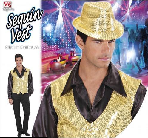 Image du produit Widmann Gilet à paillettes/gilet pour hommes (M)