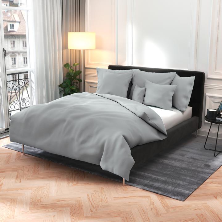 Immagine prodotto Lotus Bettwaren Raso uni (Copricuscino, 65 x 65 cm)